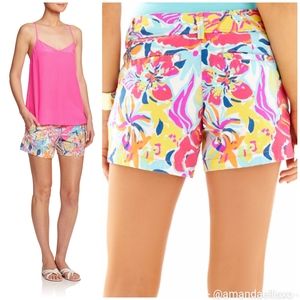 Lilly Pulitzer The Callahan Short Multi Besame Mucho Size 00